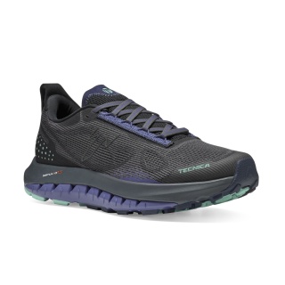 Buty biegowe Tecnica Trail Pyrox Hybrid (oddychające) 2025 czarne/fioletowe damskie